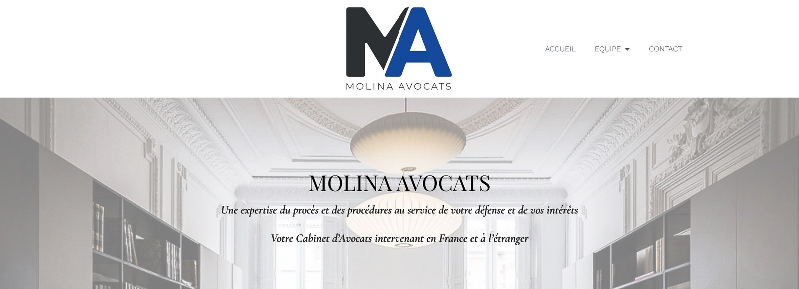 Site Molina Avocats